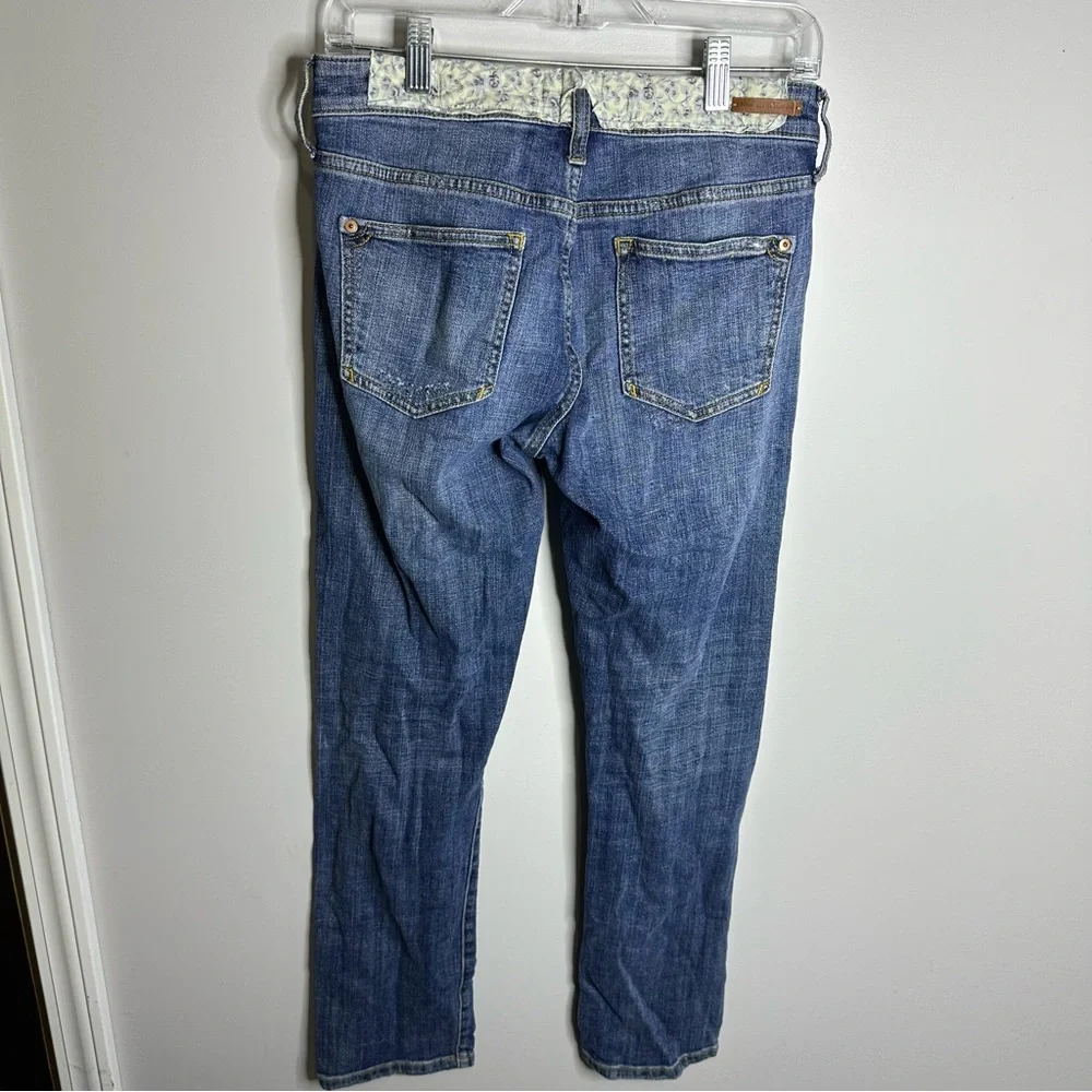 Anthropologie‎ Pilcro & The Letterpress Size 26 Slim Boyfriend Straight Leg Jean